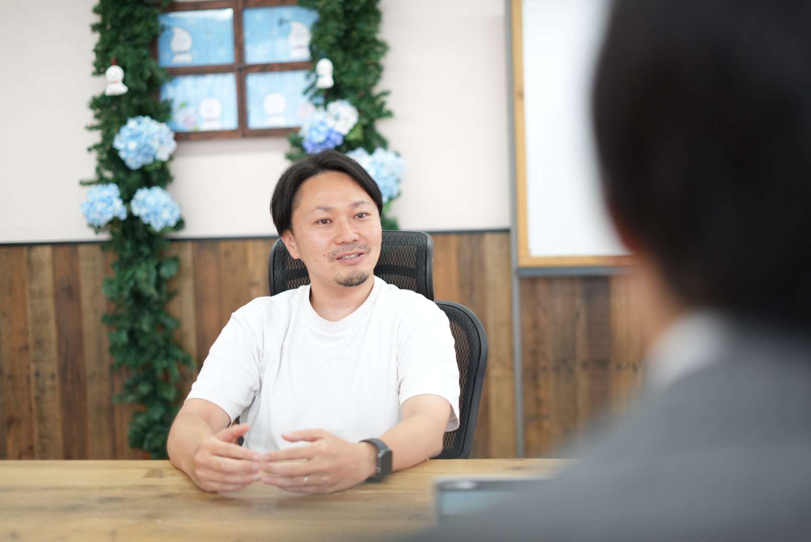 まずは求人票に、記事のURLを。